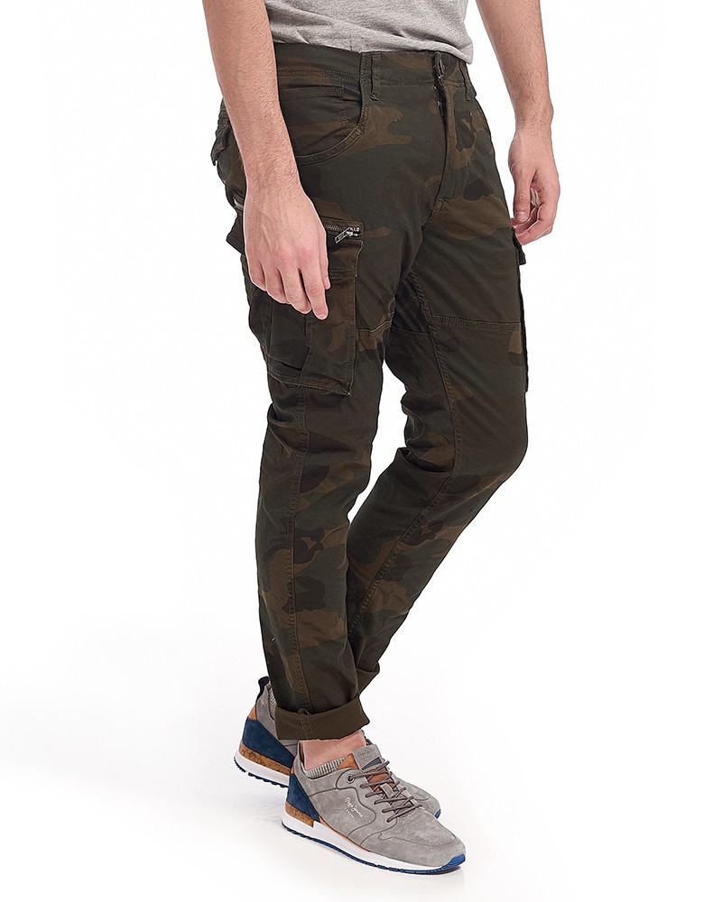 jack and jones camo cargo pants