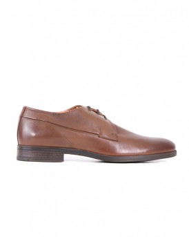 JFWSAMMY LEATHER COGNAC SHOES TΗΣ jACK & JONES - 12125335 NOOS - ΚΑΦΕ