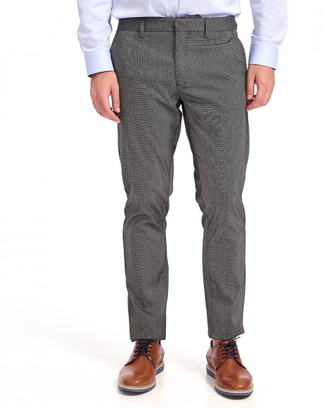 SHDSKINNY NATE GREY STRUC ST PANTS ΤΗΣ SELECTED HOMME - 16061121