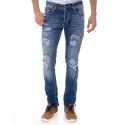 Rey Jeans της GABBA REY K1019 - ΜΠΛΕ