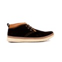 LEATHER SUEDE SHOES ΤΗΣ TXT FASHION - MLS-517S - ΜΑΥΡΟ
