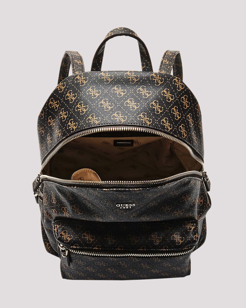 guess leeza large logo backpack