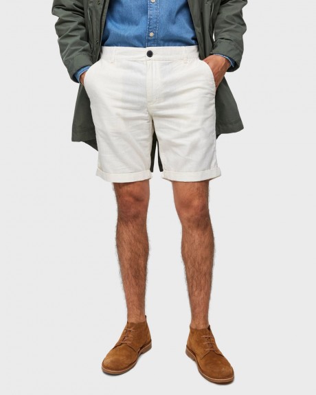 Selected Βερμούδα Linen Shorts - 16067677