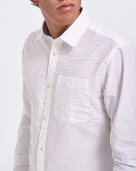 ΠΟΥΚΑΜΙΣΟ JPRNICK SHIRT L/S ONE POCKET PREMIUM ΤΗΣ JACK & JONES - 12154651 - ΑΣΠΡΟ