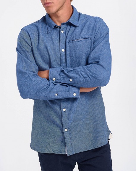 ΠΟΥΚΑΜΙΣΟ SLHSLIMBOB DETAIL SHIRT LS MIX W ΤΗΣ SELECTED - 16069048