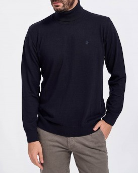 ΠΛΕΚΤΟ ΖΙΒΑΓΚΟ CESAR CLASSIC TURTLENECK ΤΗΣ ROOK - 109.14 CESAR - ΜΠΛΕ
