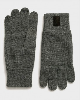 ΓΑΝΤΙΑ KNITTED GLOVES ΤΗΣ ONLY & SONS - 22011020 - ΓΚΡΙ