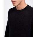 JERSEY CREW NECK PULLOVER ΤΗΣ SELECTED - 16063610 - ΜΠΛΕ