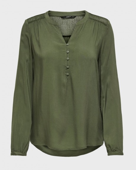 LOOSE FITTED BLOUSE ΤΗΣ ONLY - 15204614