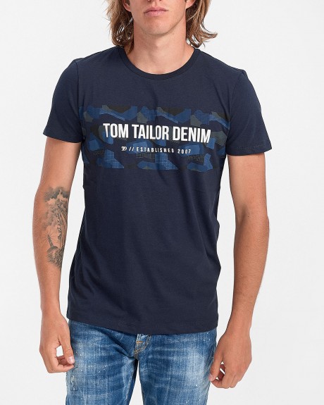 Tom Tailor T-Shirt Crew Neck - 1017294.ΧΧ.12
