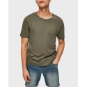 Selected T-Shirt Pima Cotton - 16059491 - ΛΑΔΙ