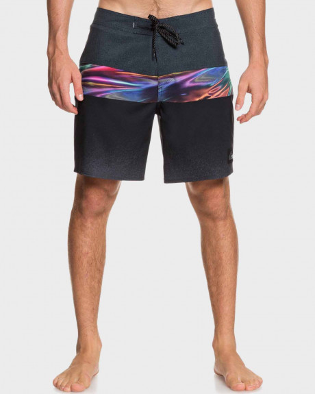 Quiksilver Board Shorts Highline Hold Down 18" Black - ΕQYBS04321