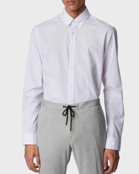 Βoss Shirt In Dobby Cotton - 50426734 ROD