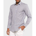 Boss Shirt Micro Print - 50427588 JANGO - ΜΠΛΕ