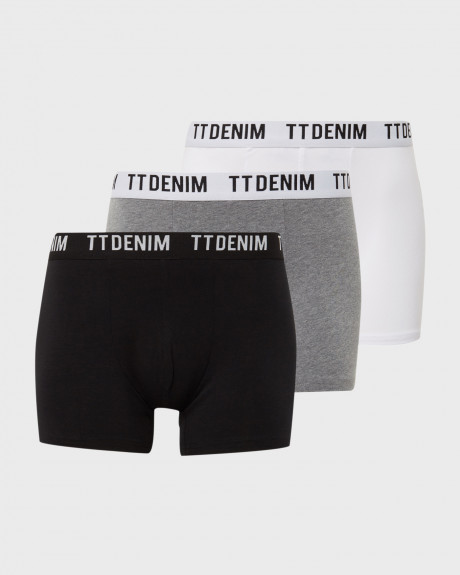Tom Tailor Boxer Shorts In 3-Piece Pack - 1004002.ΧΧ.12