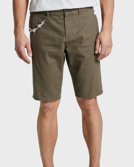Tom Tailor Chino Shorts With a Drawstring Pendant - 1016428.XX.10