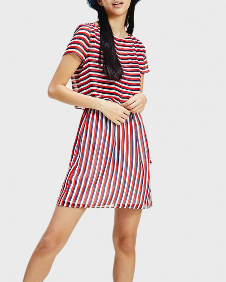 Tommy Hilfiger Φόρεμα Waist Stripe - DW0DW07922