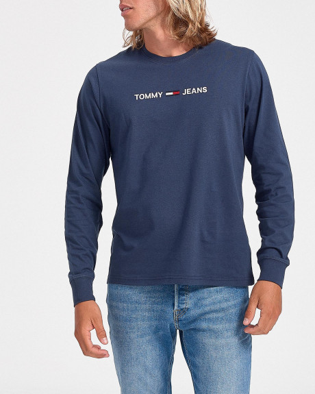 Tommy Hilfiger Μπλούζα Long Sleeve Flag T-Shirt - DΜ0DM09368