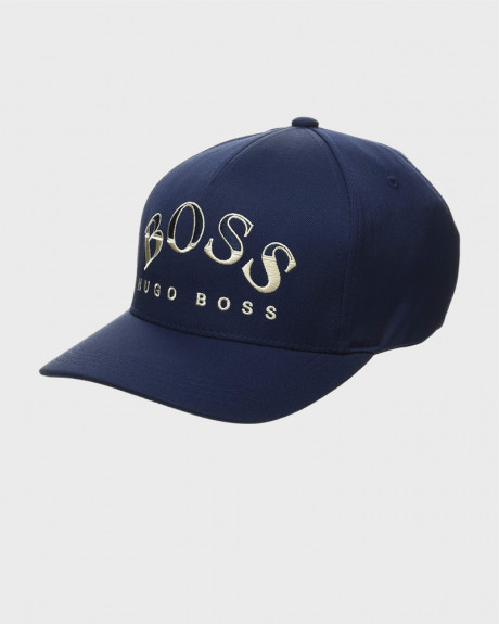 HUGO BOSS ΚΑΠΕΛΟ WITH EMBROIDERED CURVED LOGO - 50430118