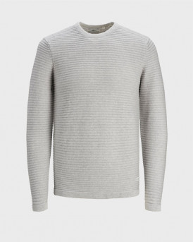 PRODUKT ΠΛΕΚΤΟ ORGANIC COTTON JUMPER - 12161336 - ΓΚΡΙ