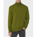 Only & Sons Ζιβάγκο Roll Neck Knitted Pullover - 22014110 - ΓΚΡΙ