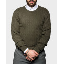 Copenhagen Πλεκτό Knitted Pullover - CC 1334 VEJLE - ΜΠΟΡΝΤΩ