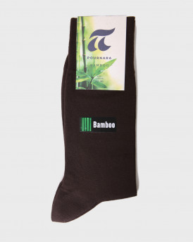 Ανδρικές Κάλτσες Bamboo Πουρνάρα - 148 - ΚΑΦΕ