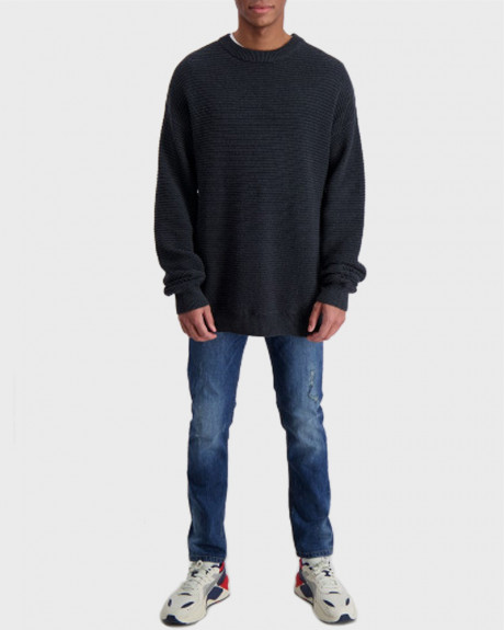 Shine Original Men’s Pullover Black Melange - 2-800026