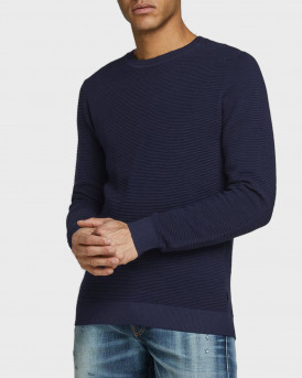 Jack & Jones Πλεκτό Ribbed Essential Sweater - 12157344 ΝΟΟS