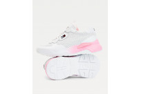 Γυναικεία Sneaker Tommy Hilfiger Chunky Tech Gradient Runner EN0EN01293-YBS  Ασπρο - La Pelle Shoes