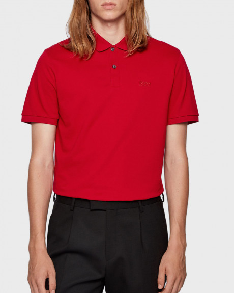 BOSS Regular-fit polo shirt in Pima-cotton pique - 50425985 PALLAS