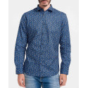 JACK & JONES SHIRT WITH SLEEVES MALE - 12186284 - BLUE ROYALE