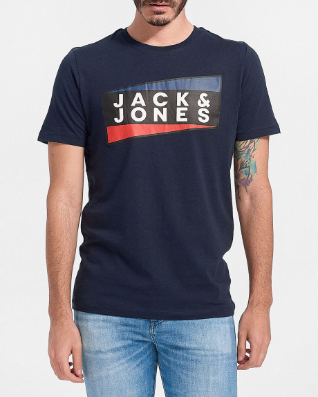 Jack & Jones Μπλούζα Haun Tee Crew Neck - 12186665