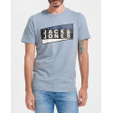 Jack & Jones T-shirt Haun Tee Crew Neck - 12186665 - BLUE