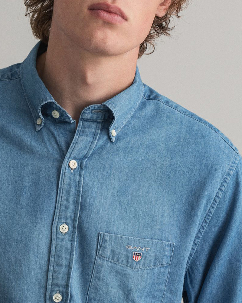 GANT Regular Fit Indigo Shirt - 3040520 