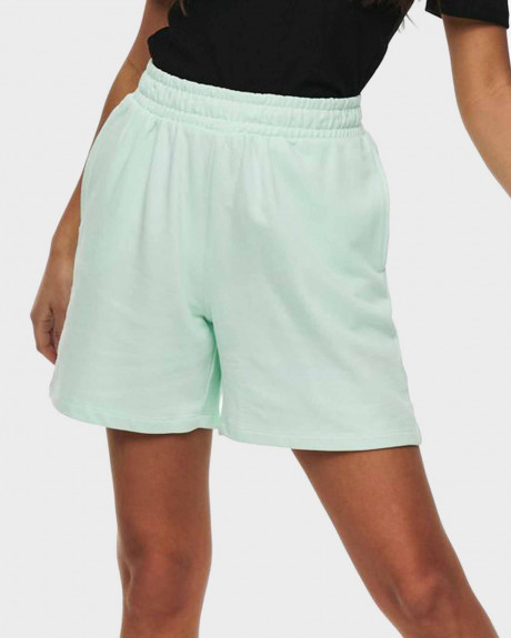 SOLID COLORED SWEAT SHORTS - 15227167