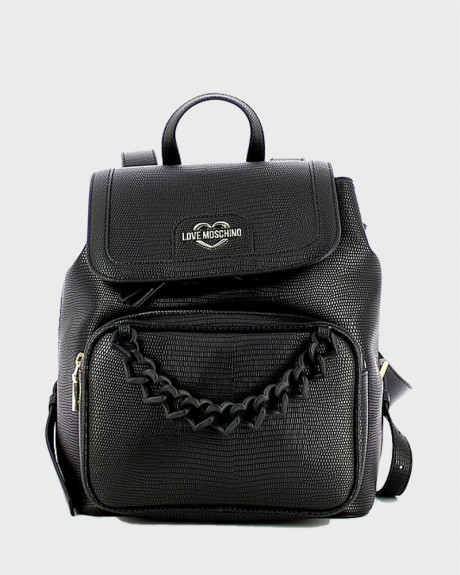 Love Moschino chainlink-embellished backpack - JC4267PP0CKL0