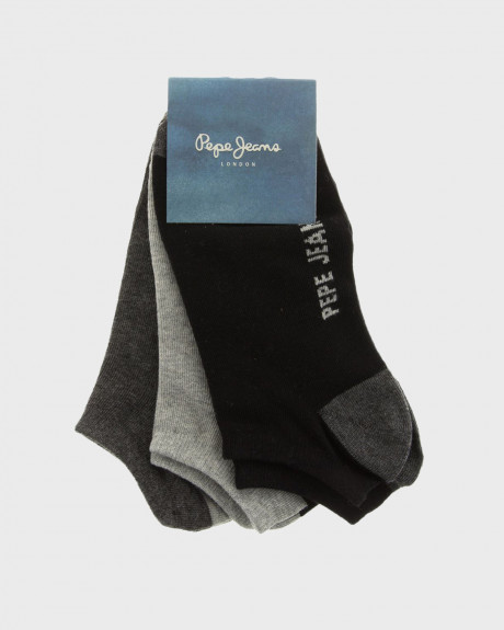 Pepe Jeans 3 Pack Men's Ankle Socks Thermo - PΜU10710