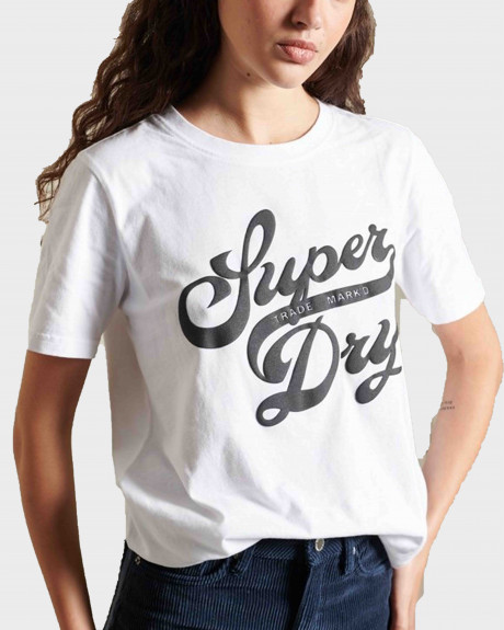 Superdry Black Out Γυναικείο T-Shirt - W1010677Α
