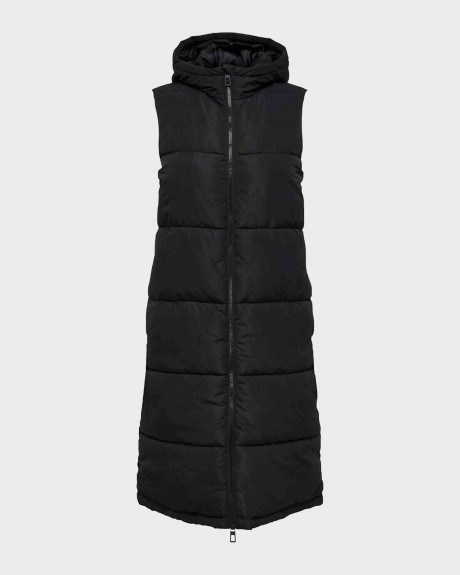 Only Quilted Long Waistcoat Γυναικείο Μπουφάν - 15241995