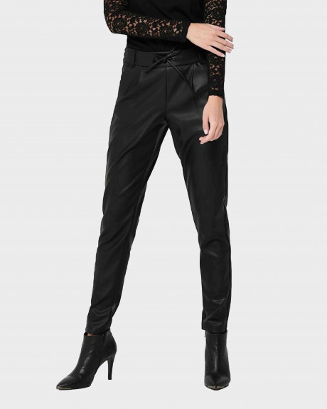 Only Poptrash Coated Trouser - 15216199