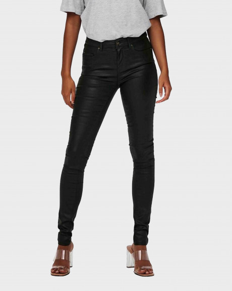 Only Onlfhush Coated Skinny Fit Jeans - 15182330