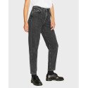 Jack & Jones Jxlisbon HW Mom Jeans - 12203869 - ΜΑΥΡΟ