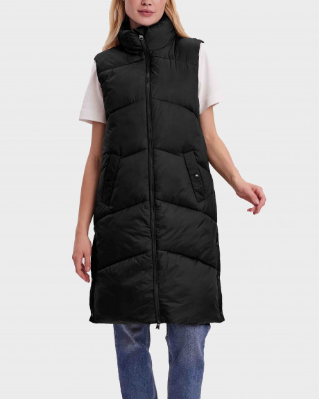 Vero Moda Uppsala Long Sleevelss Puffer Jacket Γυναικείο Μπουφάν - 10250638