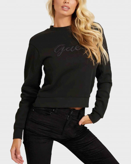 Guess Embroidery Sweatshirt Γυναικεία Μπλούζα - W1ΒQ01K68I1