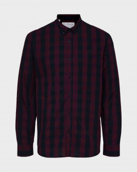 Selected Ανδρικό Πουκάμισο - 16082901 - ΜΠΟΡΝΤΩ