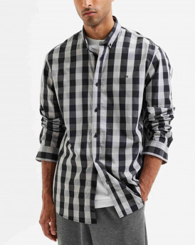 Selected Ανδρικό Πουκάμισο - 16082901 - ΓΚΡΙ