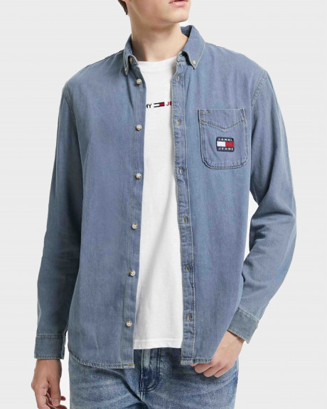Tommy Jeans Men's Jean Shirt - DM0DM11331