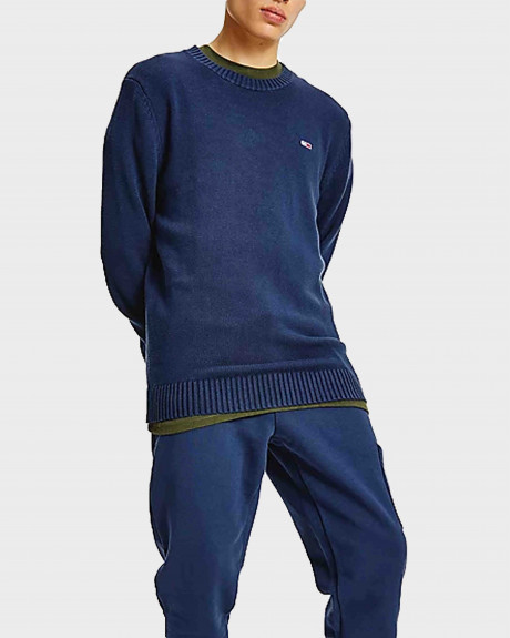 Tommy Jeans Essential Crew Neck Jumper - DM0DM11856 - sagiakos-stores.gr