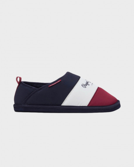 PEPE JEANS HOME BRIT NAVE MEN'S SLIPPERS - PMS20008